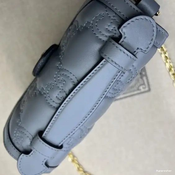 Hyperpeter BAG MATELASSÉ HANDLE TOP GG GUCCI SMALL 0626